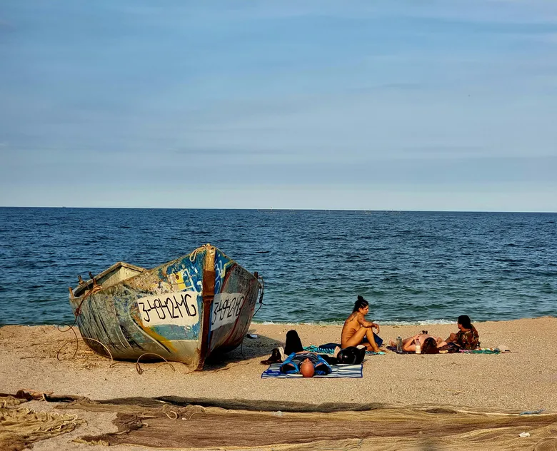 Plaja in Vama Veche